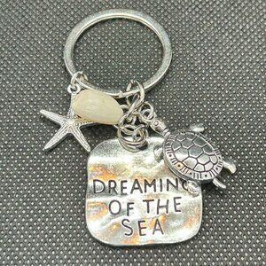 New "Dreaming of the Sea" keychain/bag clip